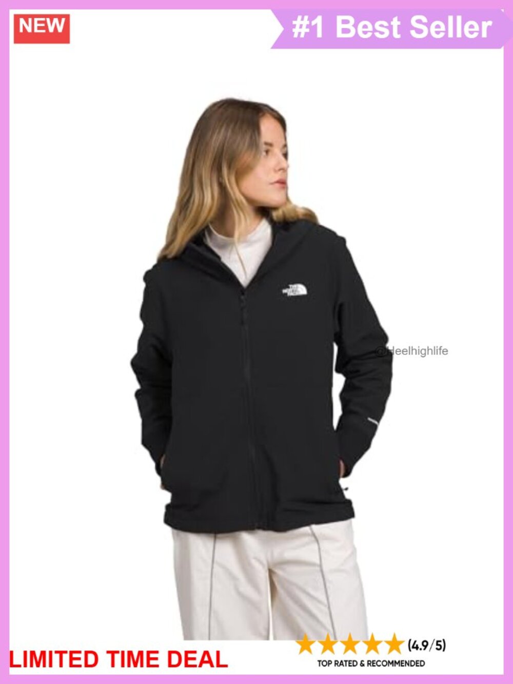 Women's Shelbe Raschel Fleece Hooded Jacket Wind & Water Resistant